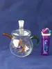 ウォーターボトル、卸売ガラスボンズオイルバーナーパイプガラスパイプオイルリグ用喫煙送料無料のティーポット