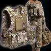 Taktiska västmarna Taktiska jaktvästar utomhusfält Airsoft Molle Combat Assault Plate Carrier CS Outdoor Jungle Equipment4483000