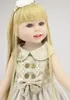 18 Inch Girl American Doll Fashion Full Body Vinyl Realistic Valentine's for Girlfriend Kids Birthday Xmas Gift