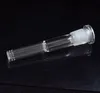 Sheldon Black Glass Bong Six Shooter Bubbler Rökning Vattenrör med avtagbar munstycke Böjd nacke armträd