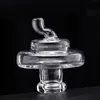 DHL Universal Glass UFO Carb Cap Hat style avec dôme trou pour Quartz banger Nails dab plates-formes pétrolières