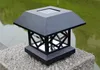 Sonnenspalte Scheinwerfer im Freien Lichter Garten Lichter Zaun Einsätze Wasserdichte Warmweiß LED Solar Street Light Llfa