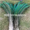 كامل 1000 PCS Peacock Sword Feather Feather 25-30cm 10-12inch الزفاف الديكور 228p