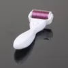 Ny ankomst 1200 nålar Mezoroller Dermaroller Mesoroller Derma Mezo Meso Roller Radera Hud Lifting Face Care Cleaner Massager