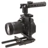 Camera Cage Rig wTop Handle Tripod Mount Plate fr Canon Nikon Sony Panasonnic1470574