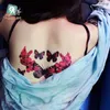 19 * 12 cm Tatuaggi finti temporanei Adesivi tatuaggio impermeabili body art Pittura per la decorazione della festa ecc. Gatto misto gufo cervo