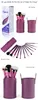 12 pcs maquiagem pincel titular conjunto sixpplus profissional animal cabelo olhos face lábios maquiagem ferramentas kit tubo