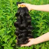 Echt haar Bulk Geen inslag Peruaans los golvend haar 3 bundels Krullend Human Hair Extensions voor microvlechten Goedkope Weave Bulks2579284