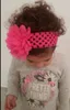 NEW Baby Girls Lace Headband Chiffon Flower Headband Infant Hair Weave Band kids Hair Accessories Christmas Gifts 16color Stock