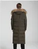 Hommes Long Manteau Veste D'hiver Duvet De Canard Parkas Col De Fourrure De Raton Laveur Épaississement Chaud Pardessus En Plein Air Outwear Marque Vêtements Grande Taille HOT