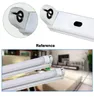 Led Fixture T8 4ft 1200mm Iron Integrated Fixture Support Bracket T8 LED Tube Light Support, Free Shipping