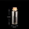 20pcs 10ml~55mlガラス瓶小さい空のクリアコルクガラス瓶バイアルの結婚式の休日の装飾収納ガラスゴルクジャーS027c