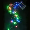 waterproof 2m led AA Battery Powered LED Copper Wire Fairy String Lights Lamps indoor outdoor flexible DYI lighting for Christmas Party