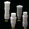 14mm 18mm Domeless 세라믹 못, 16mm / 20mm E-nail Coil Dominant 네일 유리 봉에 대 한 MaleFemale 조인트 VS GR2 Titanium Nail