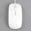 Universal 1200dpi Wired Optical Mouse Ultra Slim High Quality Mice USB för PC Laptop MacBook Apple Desk Top Tablet Computer