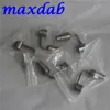 Universal Titanium Banger Nails tools 14mm & 19mm Domeless Titaniums Bangers 2 In 1 Gr2 Domless Ti Nail281H