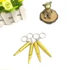 Bullet Pipe MINI Funky Bullet Metal Pipe forTobacco Smoking Key Chain Gold Metal smoking pipe vs shisha hookah bong vaporizer vape