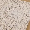 Mélange de crochet en dentelle à fleurs entières COUVERTURE DE TABLE