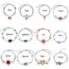 Hot sale 12 constellations crystal charm bracelets New retro bracelet & Bangles for women European bracelet Fashion Jewelry