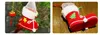 Décorations de Noël 2016. Cadeau pour enfants. Des bottes en bonbons. Petit sac cadeau. Bas de Noël. Ornements d'arbre de Noël. Petits ornements.