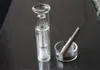 Healthy_Cigarette CSYC NC014 HOOFAH CONGERATE DAB RIGS Pipe Bong Titanium Nail 14mm Grad 2 Wax Dish Oil Rig Glass Water Pipes