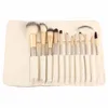 12/18 PCS Makeup Brush Set Syntetisk Borstborste Professionell Kosmetik Makeup Foundation Pulver Blush Eyeliner Brushes