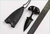 Newer Defensive guard necklace hand stab Camping hunting wild gift knife freeshipping