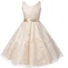 Длинные белые платья для девочек для цветка для свадьбы Пагерская партия Бальное платье на день рождения Первое Причастие Платья для девочек Вечернее платье