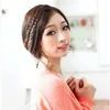 2016 accessoires de cheveux en fibres synthétiques frange tresse corde de cheveux