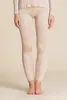 Silk Kvinnor Leggingbyxor 100% Ren Silk Sticka Kvinnor Leggings Lång Johns Bottom Only Size M L XL XXL