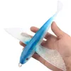 Original ROSEWOOD Flying Fish9 Inch BlueBlack 140g Soft Bait Deep Sea Fishing Lure With 35 inch Hook Trolling Tuna Marlin Fishi1389718