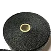 10 M Black colour fiberglass tape for motor exhaust pipe heat wrap with 6 pieces cable locking ties3781721