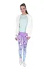 DHL FREE 10pcs/lot Leggings Women Leggings Digital Printed Trousers Purple Green Unicorn Legging Slim High Waist Leggins