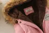 Wholesale-2016 Womens Faux Fur Lined Parka Coats Outdoor Winter Hooded Long Jacket plus size snow wear coat large fur thickening outerwear