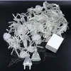 Christmas LED String Light - Holiday Sale 10pcs 3 colors Height 1.2m curtain Xmas Led Christmas Wedding Party Decoration Lights 110V 220V