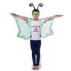 HOT Butterfly cape 110 * 60cm capa satincostume Halloween cosplay