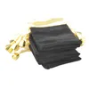 Fluwelen Sieraden Pouches Trekkoord Tassen met Gouden Kraal Fit voor Ketting Armband Oorbel Kerst Bruiloft Candy Gift Pakket 7x9cm 2.7x3.5 ''