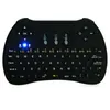 ワイヤレスバックライトキーボードH9フライエアマウスマルチメディアリモートコントロールタッチパッドハンドヘルドQWERTY Android TVボックス用ブラックライト付き