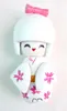 6pcs 3 szie 9cm 귀여운 수집품 일본 나무 인형 Kokeshi와 기모노 그림, 인형 여자 아이 선물
