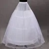 Venda quente em estoque 3 hoop ball vestido nupcial anágua osso pleno crionline petticoat saia de casamento deslizamento novo frete grátis