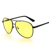 2016 Großhandel Marke Designer Nachtfahrbrille Anti Glare Vision Fahrer Sicherheit Sonnenbrille Schutzbrille Gläser oculos de sol