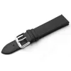 Hot sales Brand Durable Genuine Leather Ultra-thin waterproof Genuine Leather Watch Band Men Women Black Strap 14mm 16mm 18mm 20mm 22mm Free