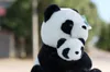 30cm/12" Kid's Plush Cute Animal Doll Toy mother and child PANDA