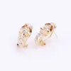 Luxury Jewelry Set For Women Wedding Fashion Leopard Created Crystal Gold Plated Necklace Earrings Bracelet Rings Accessories