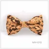 새로운 침엽 수 Bowtie 12.5 * 7cm 12 스타일 빈티지 전통적인 나무 Bowknot 비즈니스 fbusiness paty 결혼식을위한 DIY 나무 보우 타이 넥타이