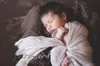 Yenidoğan Kundaklama Bebek Pamuk Muslin Battaniyeler Bebek Sarılmış Havlu Fotoğraf Sahne 18 Renkler 70 * 170 cm C2561