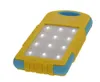 Fabrikverkauf Universal wasserdichte 8000mAh tragbare Solarenergienbank mit kampierendem Licht, Doppel-USB-Solarladegerät LED-Lampe für Handys