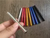 Mieszane kolory Chaep 80mm Baseball Mini Metel Aluminiowe Rury filtracyjne Palenie Rury Tabacco Pipes Papieros Perter Pipes