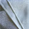5pcs Haute Qualité Blanc Polyester Dobby Table Chiffon Pour Fleur De Mariage Motif Décoratif Table Nappes Rectangulaire 130 cm * 200 cm