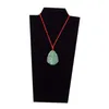 3 pc's kettingscherm ketting staan ​​zwart fluweel 8 12quot wit leer en zwart leer5995124